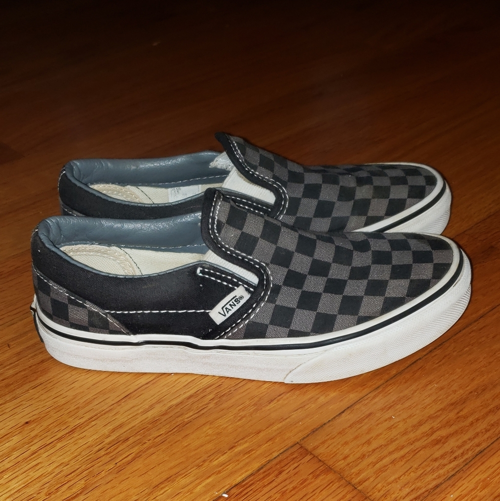 SOLD // Vans Slip on Checkerboard Sneakers